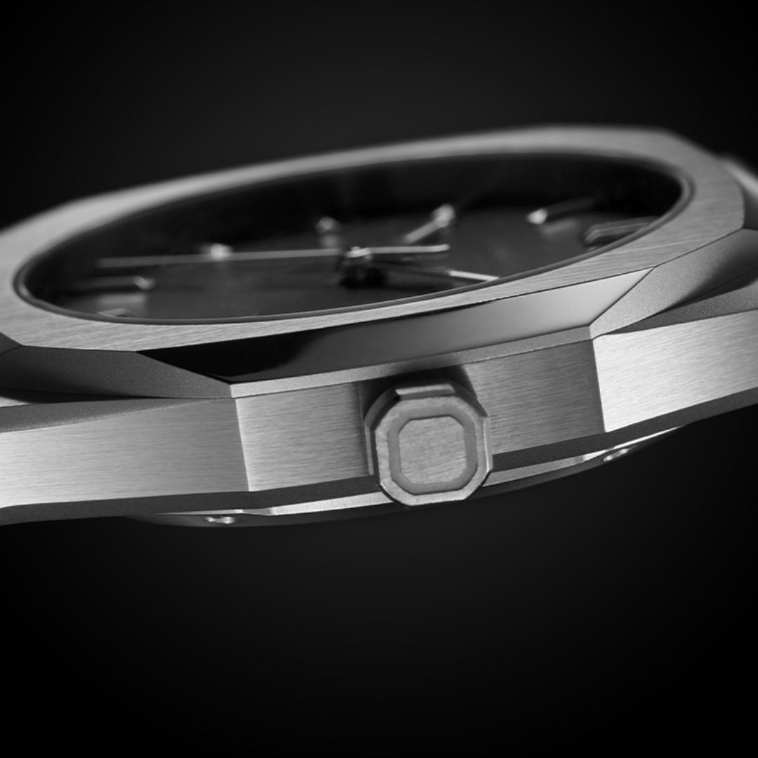 Relógio Masculino Automático Ultra Dial Fundo Preto