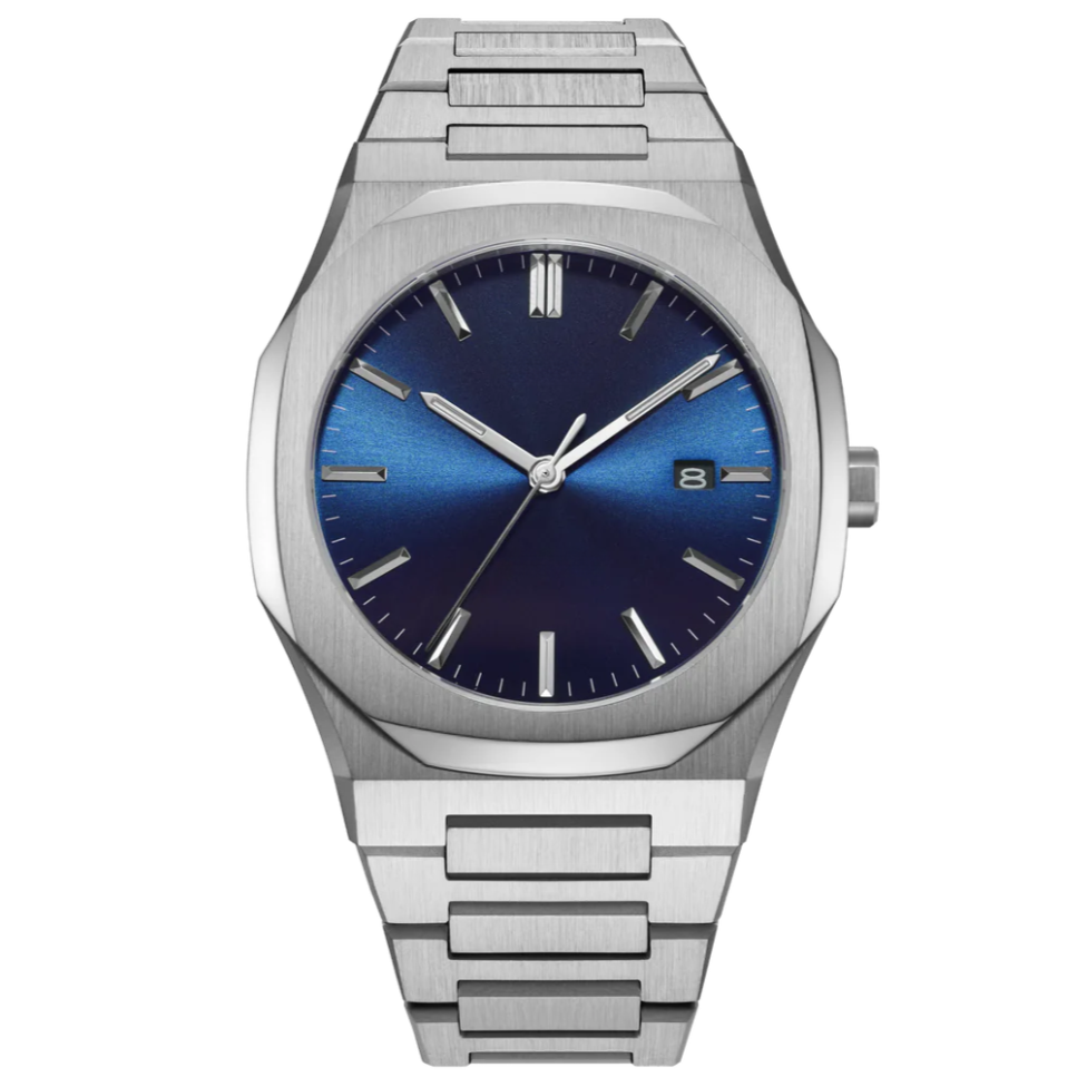 Relógio Automático Masculino Ultra Dial Fundo Azul
