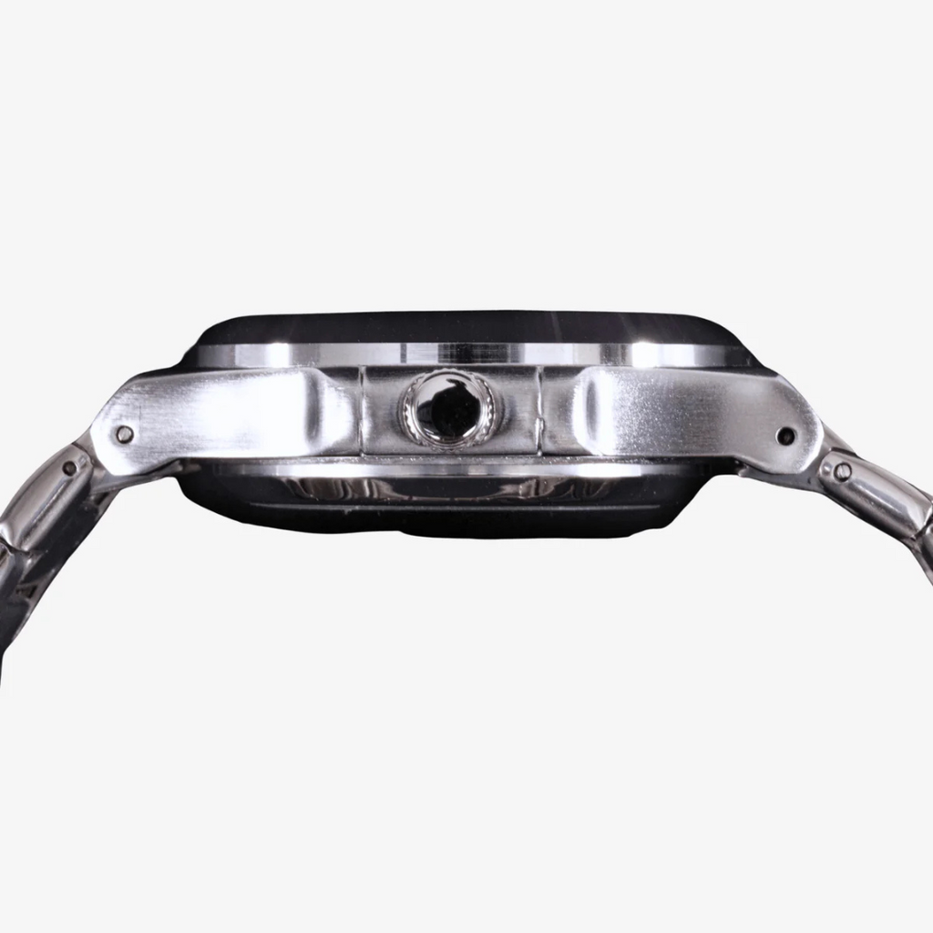 Relógio Esqueleto Automático Masculino Royal Em Aço