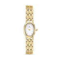 Relógio Feminino Pequeno Oval Mini Dourado