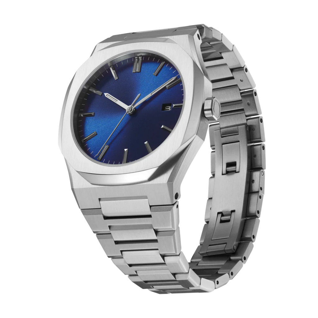 Relógio Automático Masculino Ultra Dial Fundo Azul