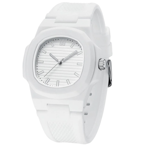 Relógio Branco Masculino Esportivo Horizon