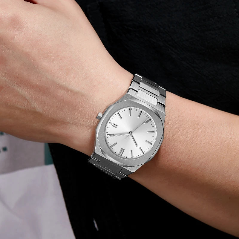 Relógio Masculino Automático Ultra Dial Prata