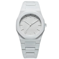 Relógio Masculino Branco Minimalista Phantom