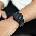 Relógio Preto Minimalista Nautilus