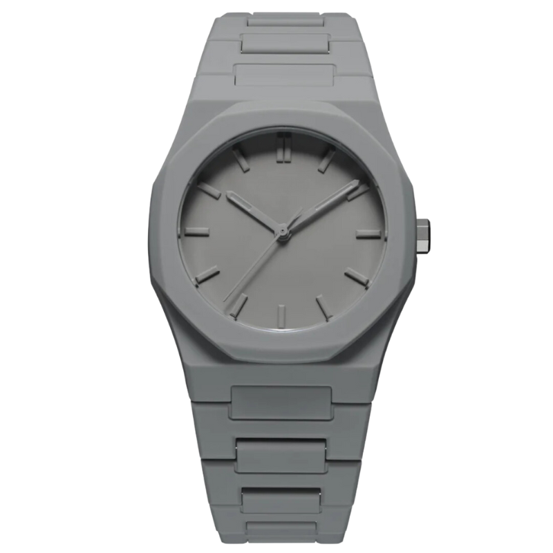 Relógio Minimalista Masculino Phantom Cinza