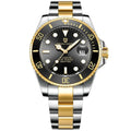 Relógio Masculino Prata e Dourado Pagani Nautilus