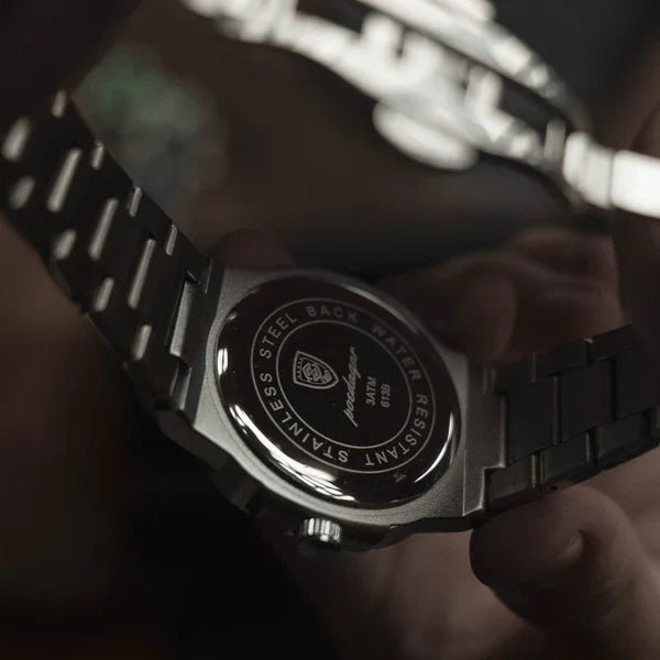Relógio Masculino Fundo Branco Nautilus