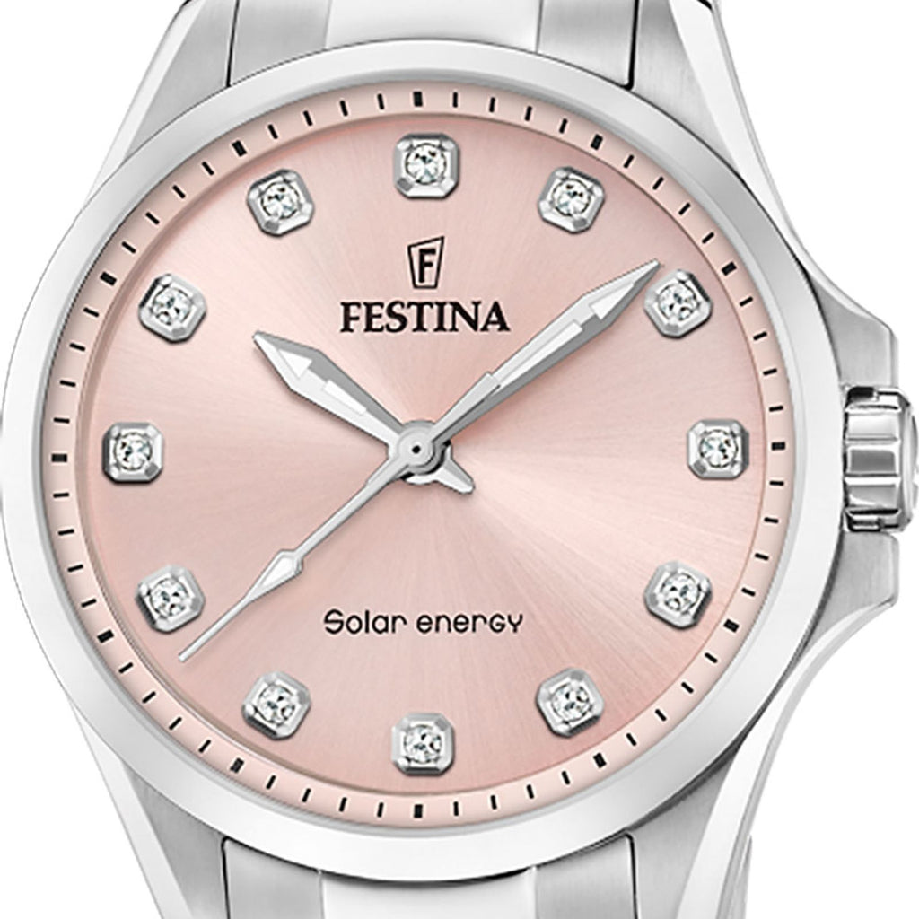 Relógio Automático Feminino Festina Rosa