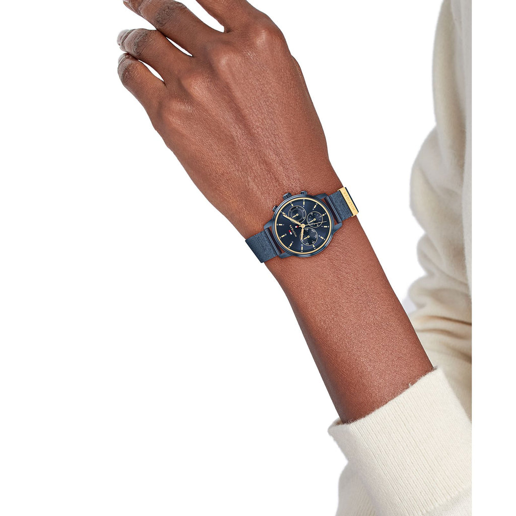 Relógio Tommy Hilfiger Feminino Blake em Aço Azul
