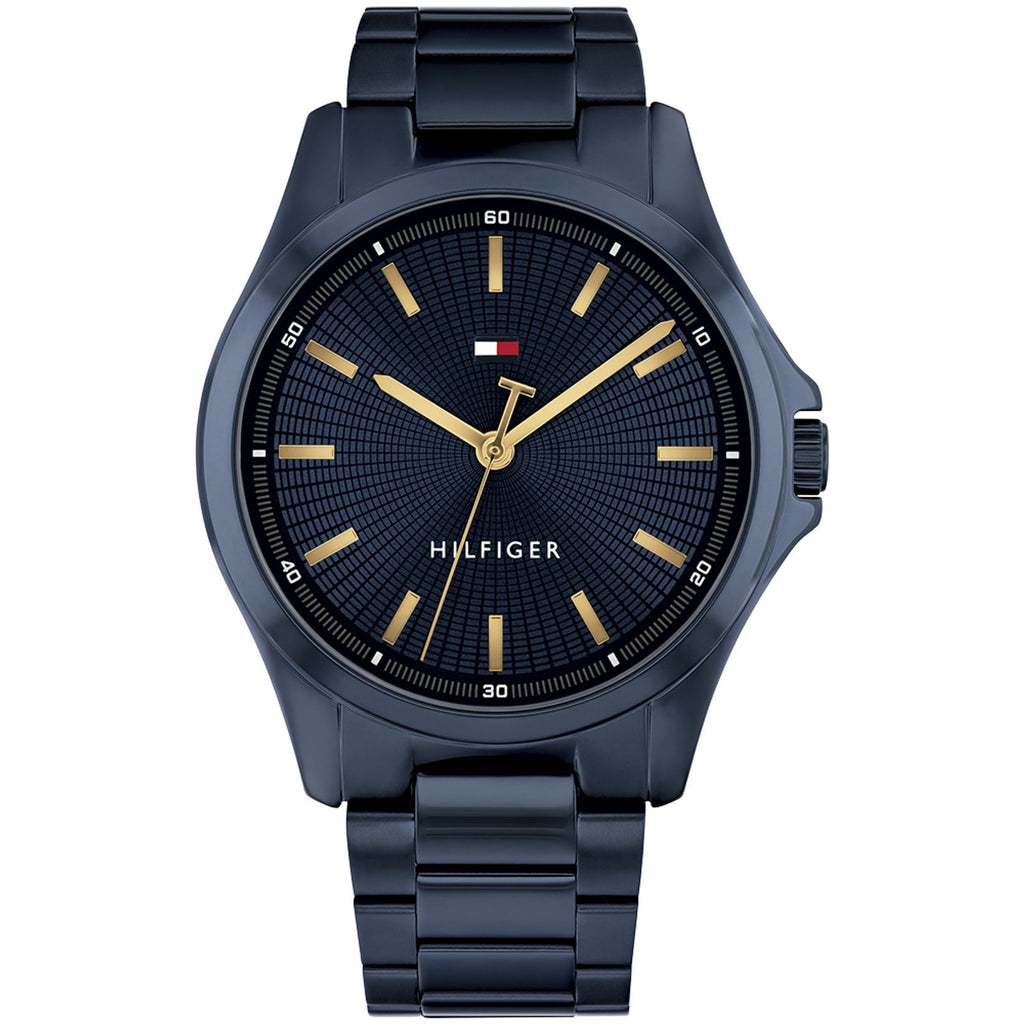 Relógio Tommy Hilfiger Azul Masculino Bruce em Aço