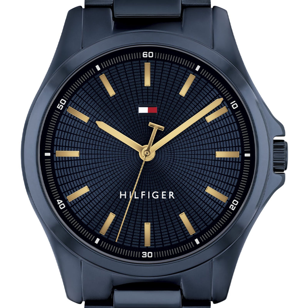 Relógio Tommy Hilfiger Azul Masculino Bruce em Aço