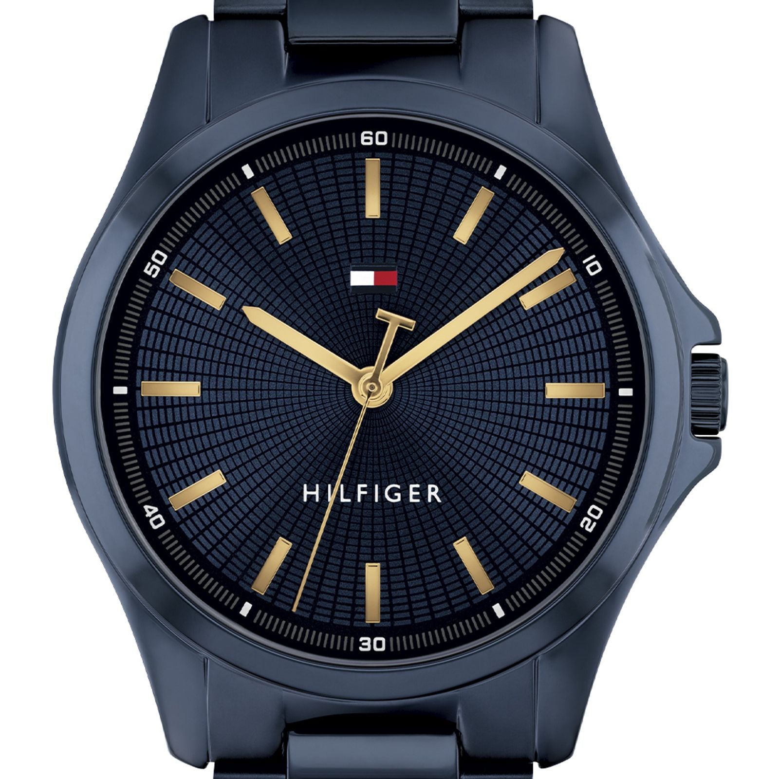 Relógio Tommy Hilfiger Azul Masculino Bruce em Aço