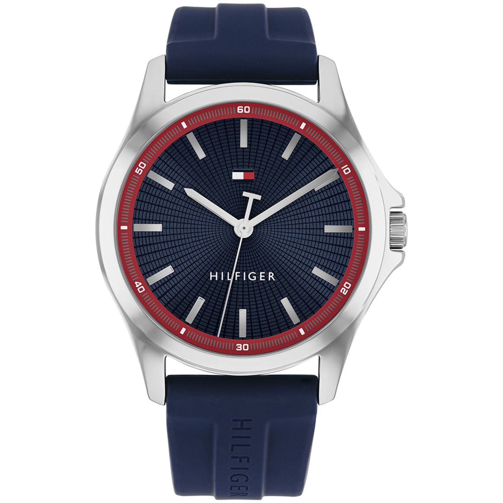 Relógio Masculino Tommy Hilfiger Bruce em Borracha Azul