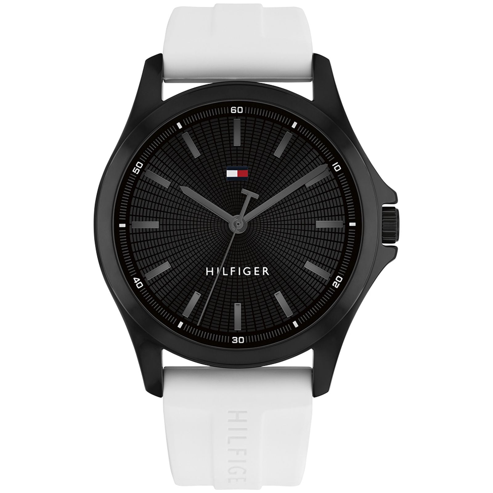 Relógio Tommy Hilfiger Masculino Bruce em Borracha Branca