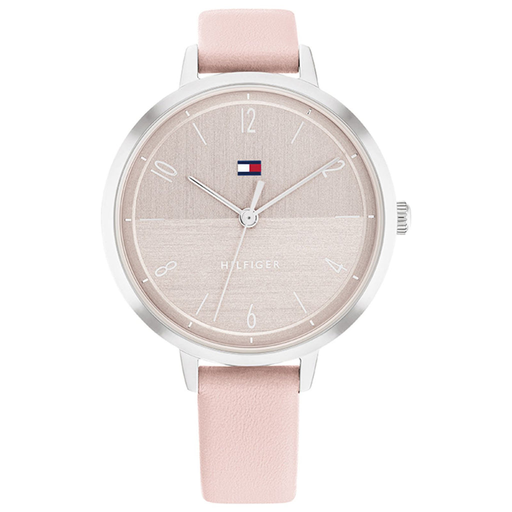 Relógio Feminino Tommy Hilfiger Couro Rosa