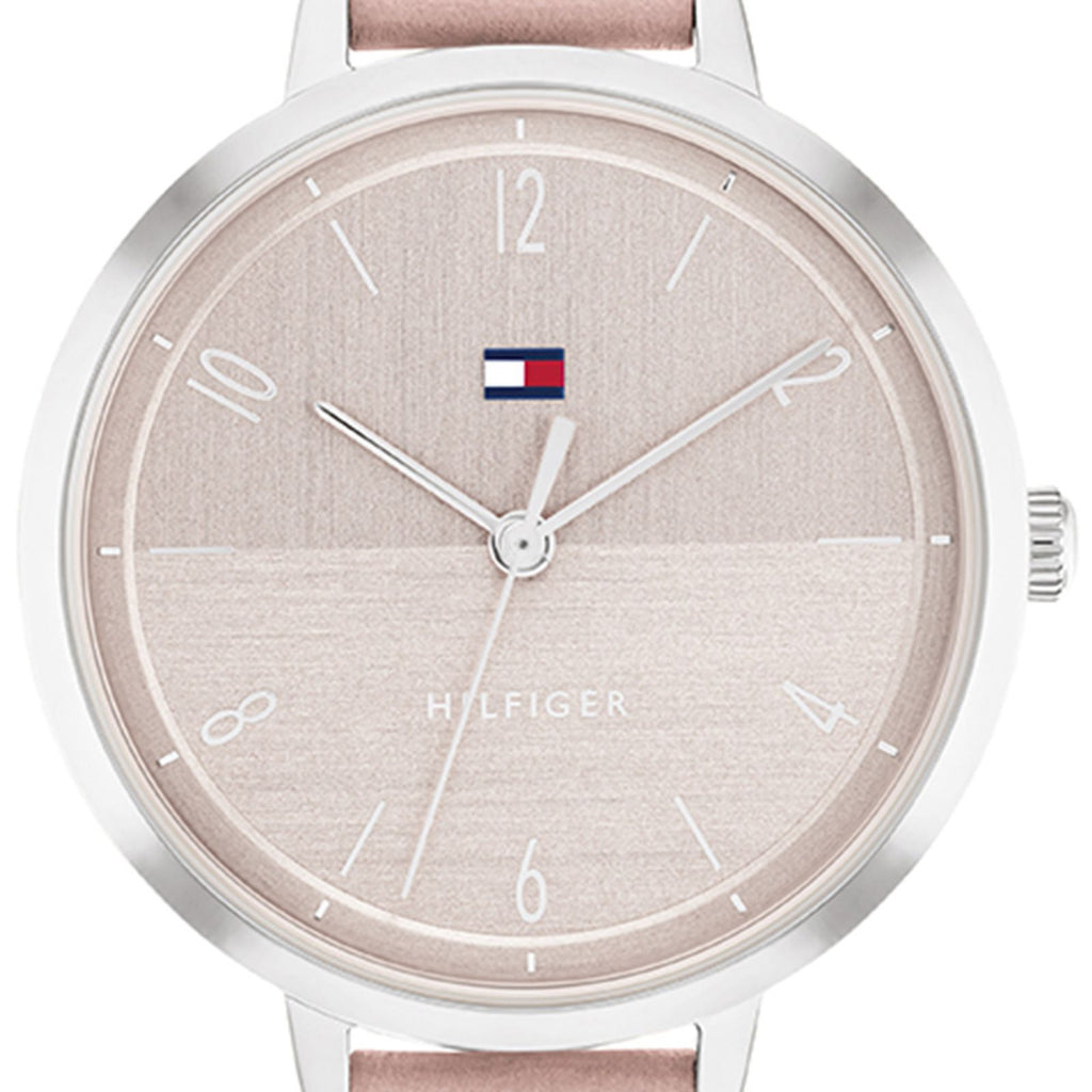 Relógio Feminino Tommy Hilfiger Couro Rosa