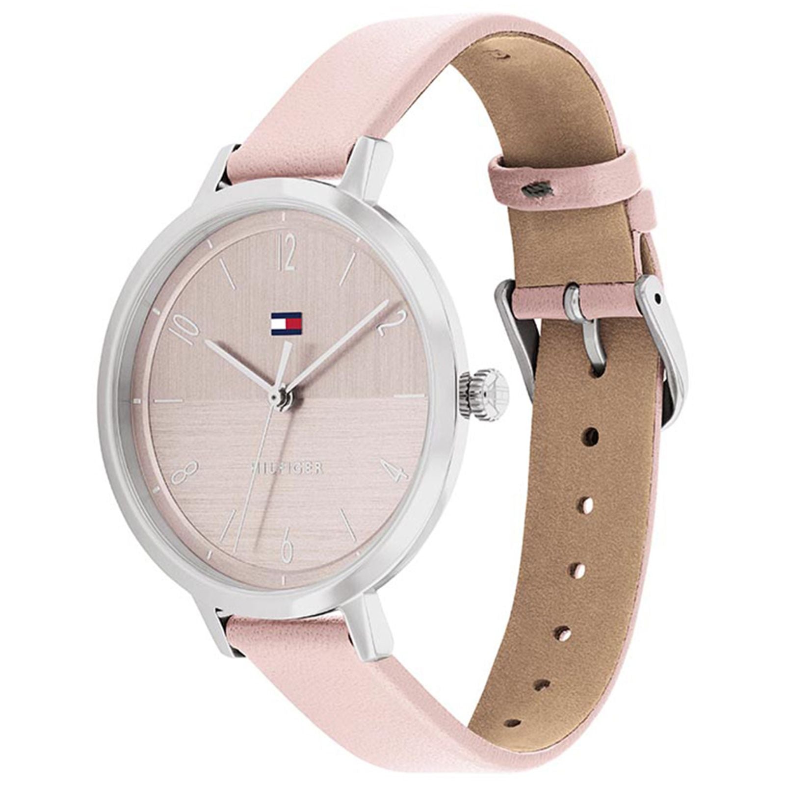 Relógio Feminino Tommy Hilfiger Couro Rosa