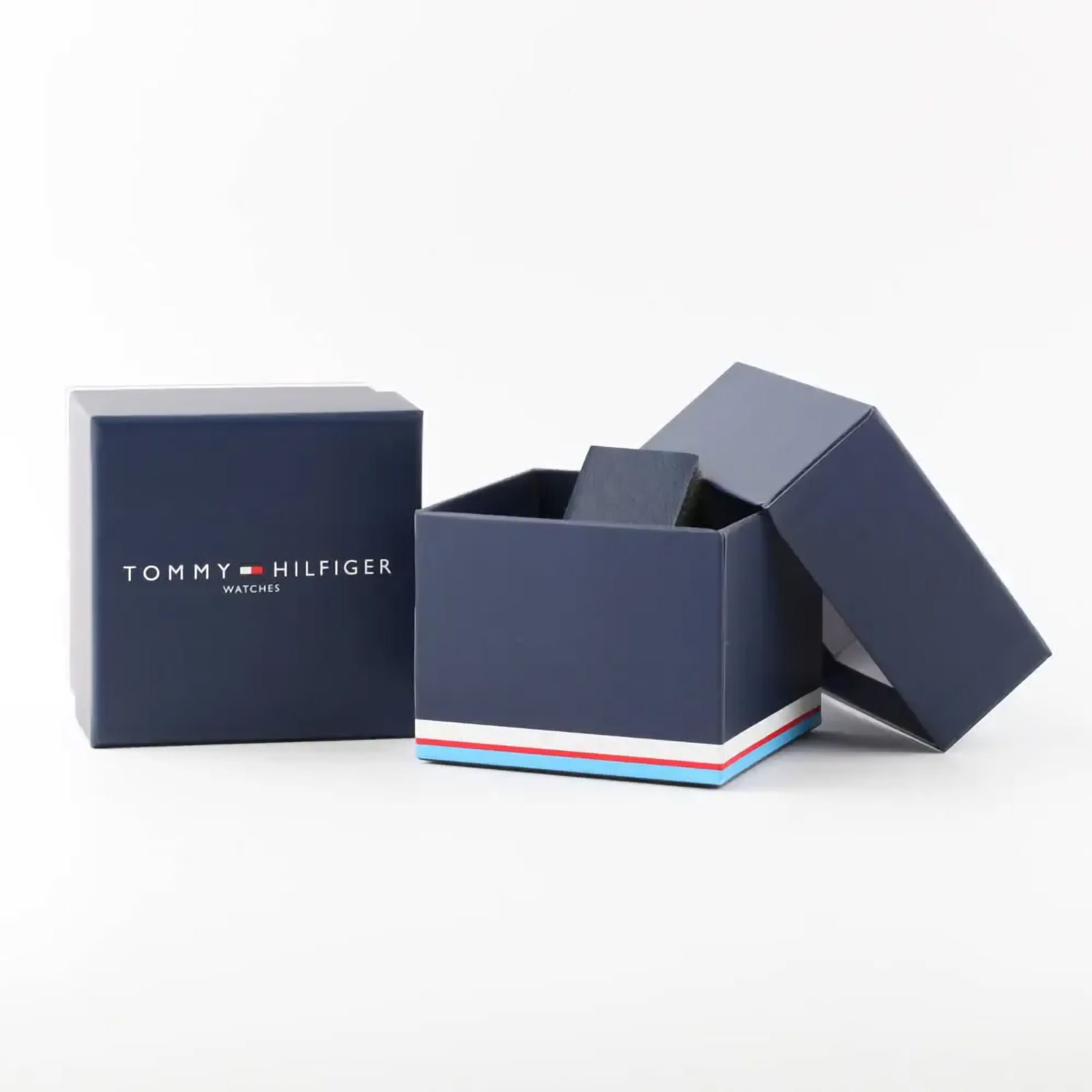 Relógio Tommy Hilfiger Prata Feminino Quadrado em Aço