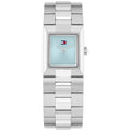Relógio Tommy Hilfiger Prata Feminino Quadrado em Aço