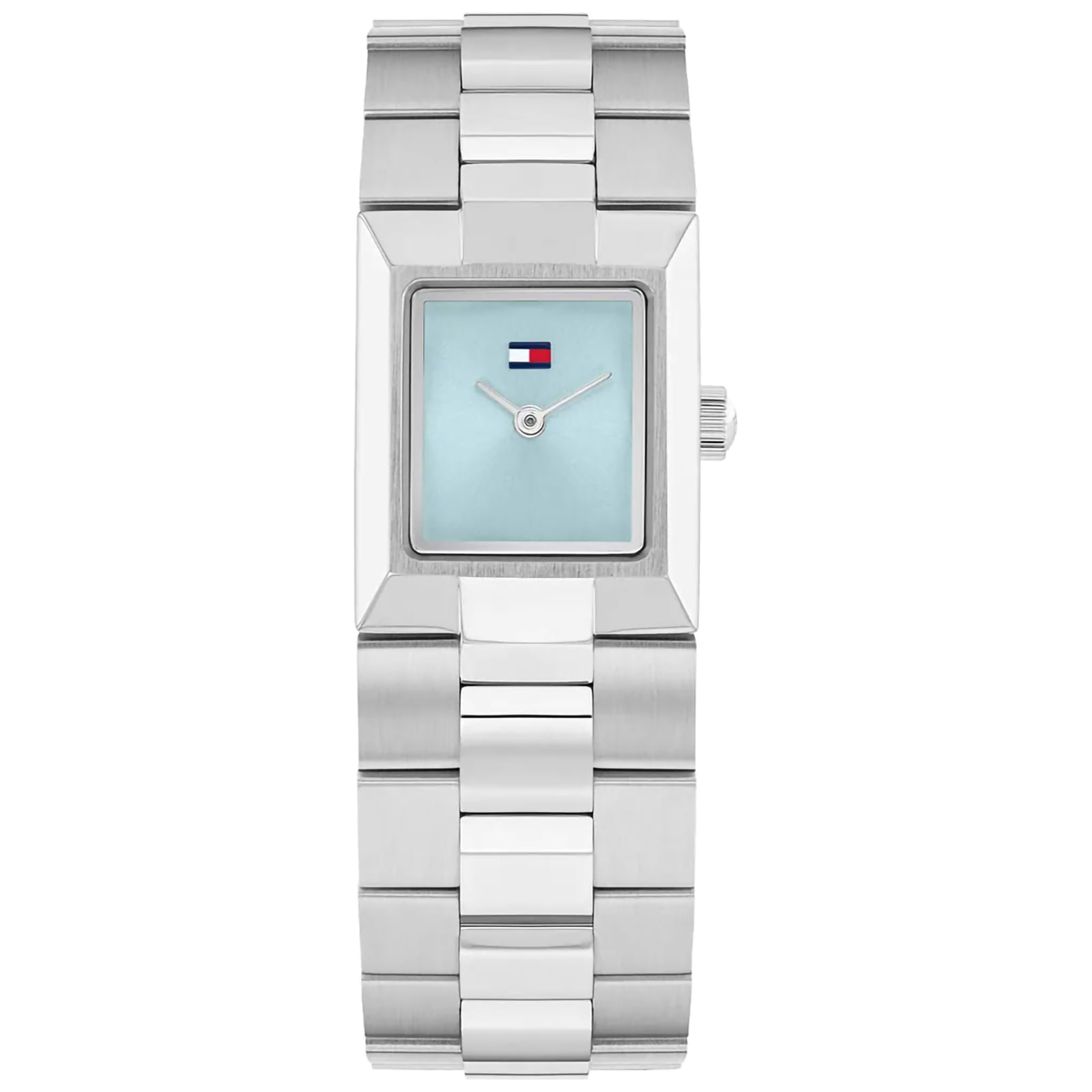 Relógio Tommy Hilfiger Prata Feminino Quadrado em Aço