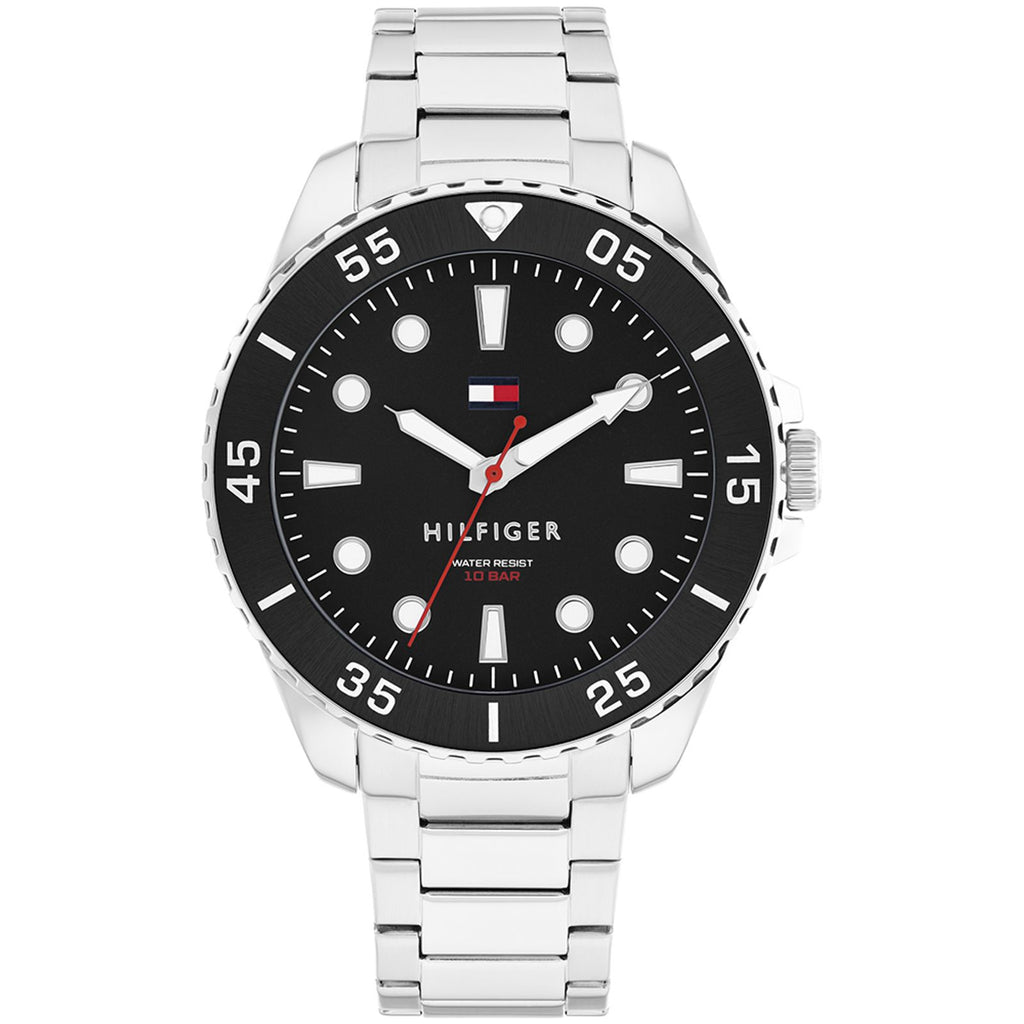 Relógio Tommy Hilfiger Prata Masculino de Aço