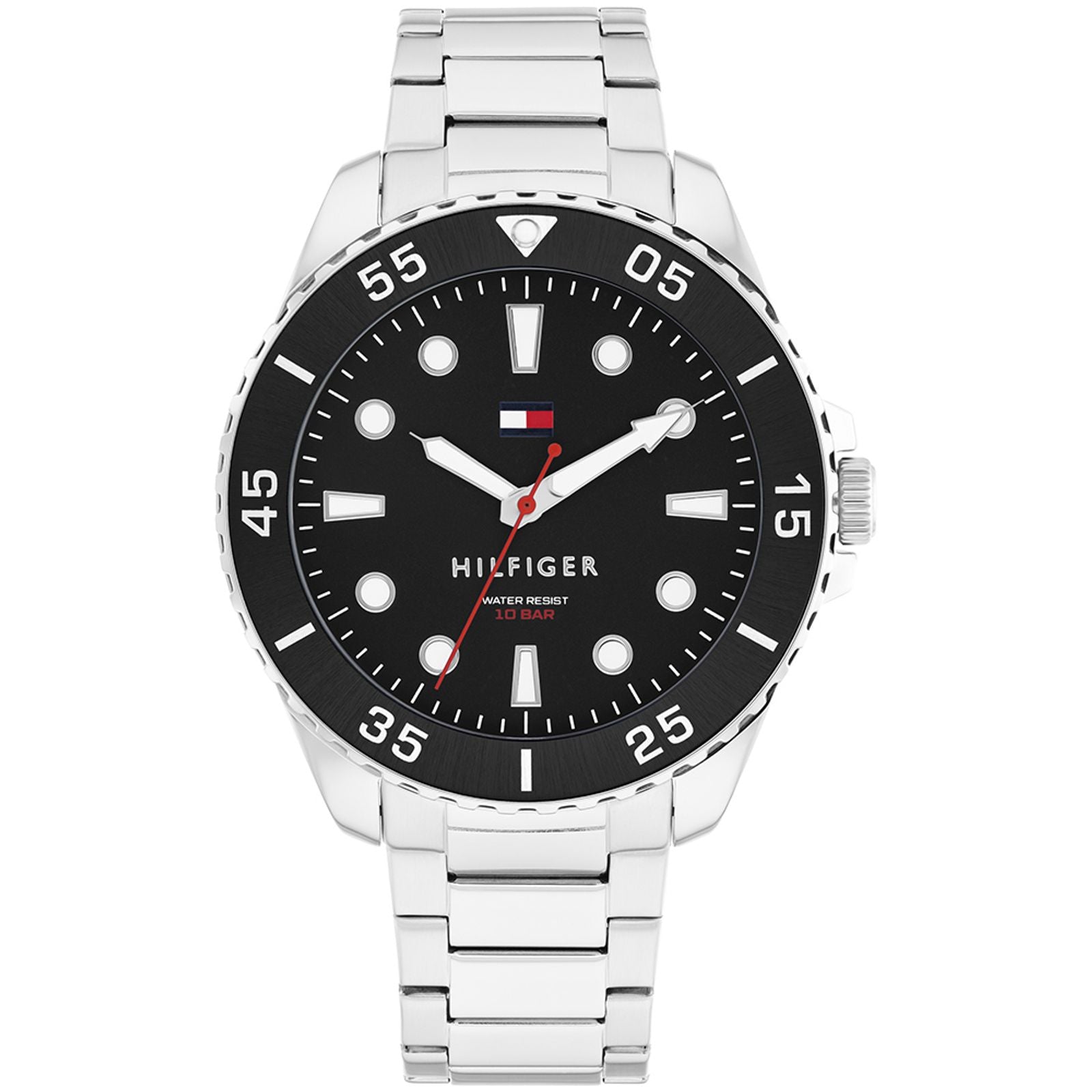 Relógio Tommy Hilfiger Prata Masculino de Aço