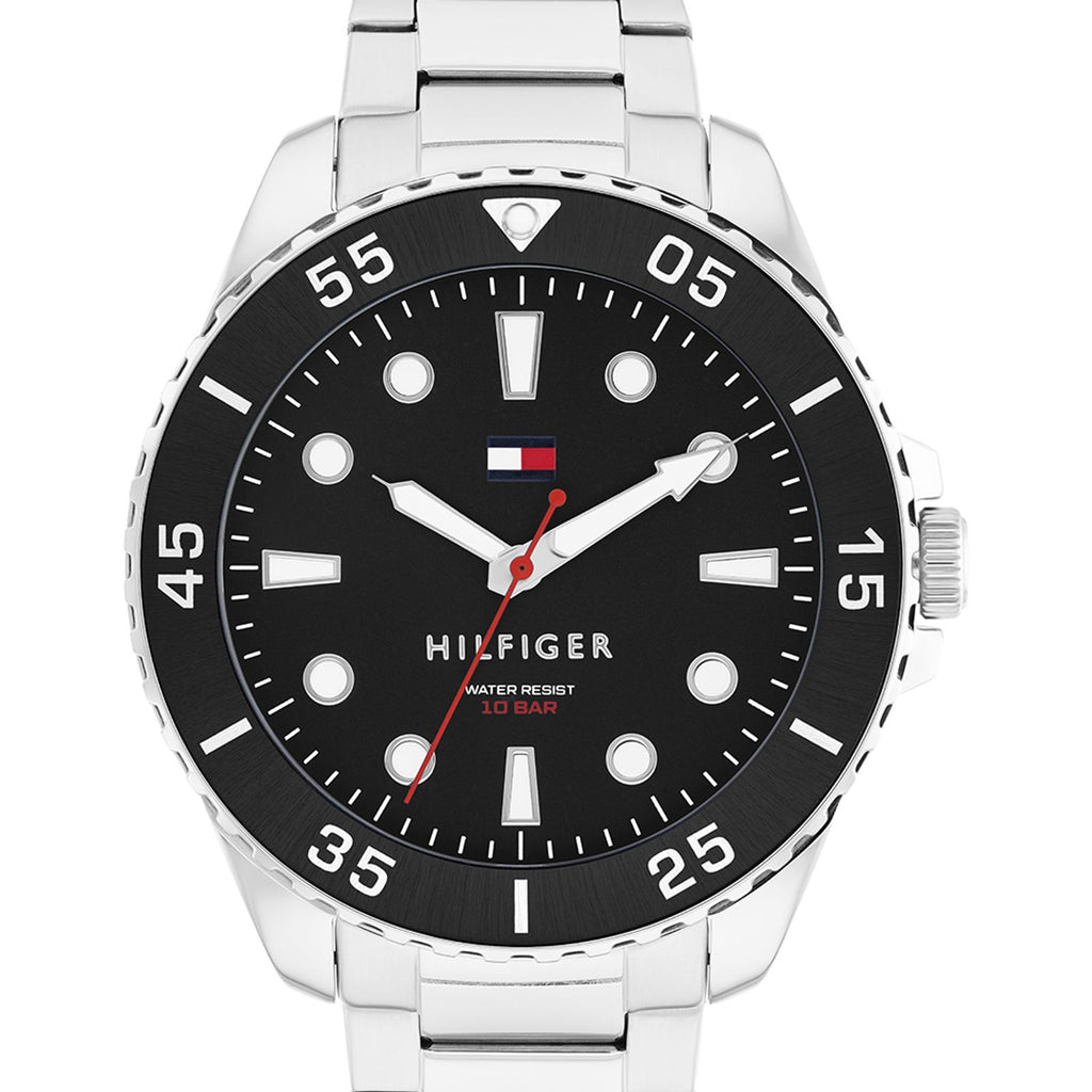 Relógio Tommy Hilfiger Prata Masculino de Aço
