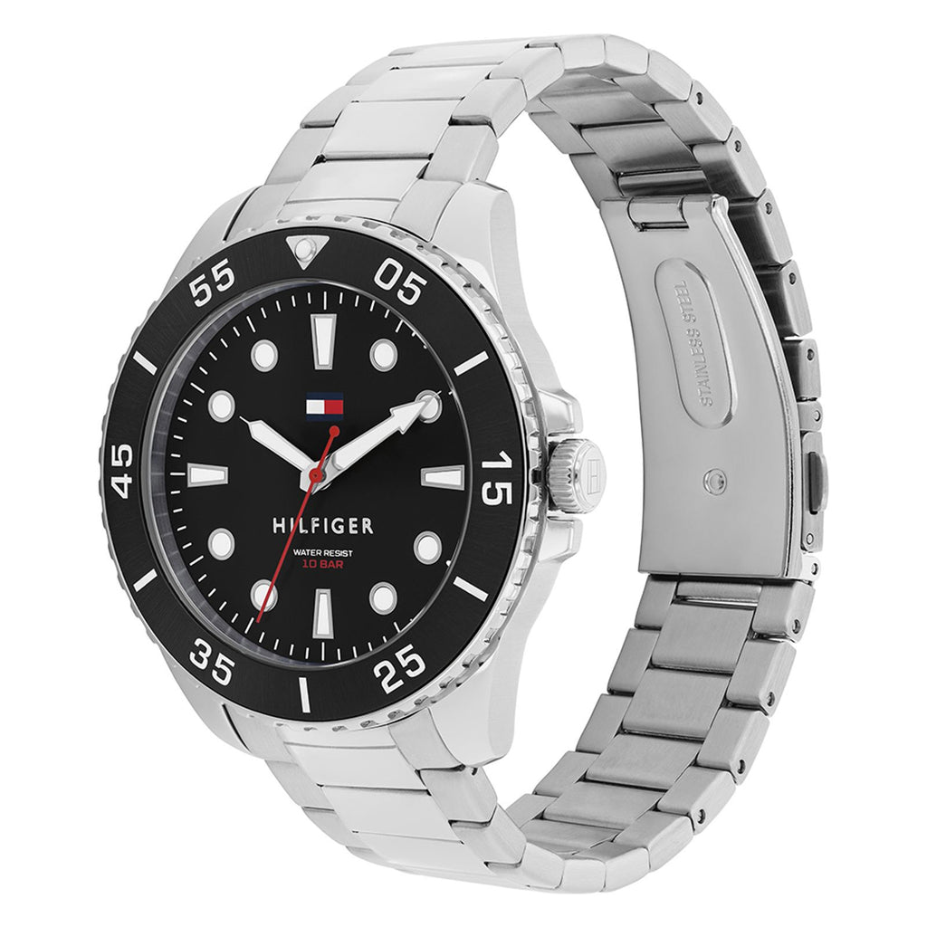 Relógio Tommy Hilfiger Prata Masculino de Aço
