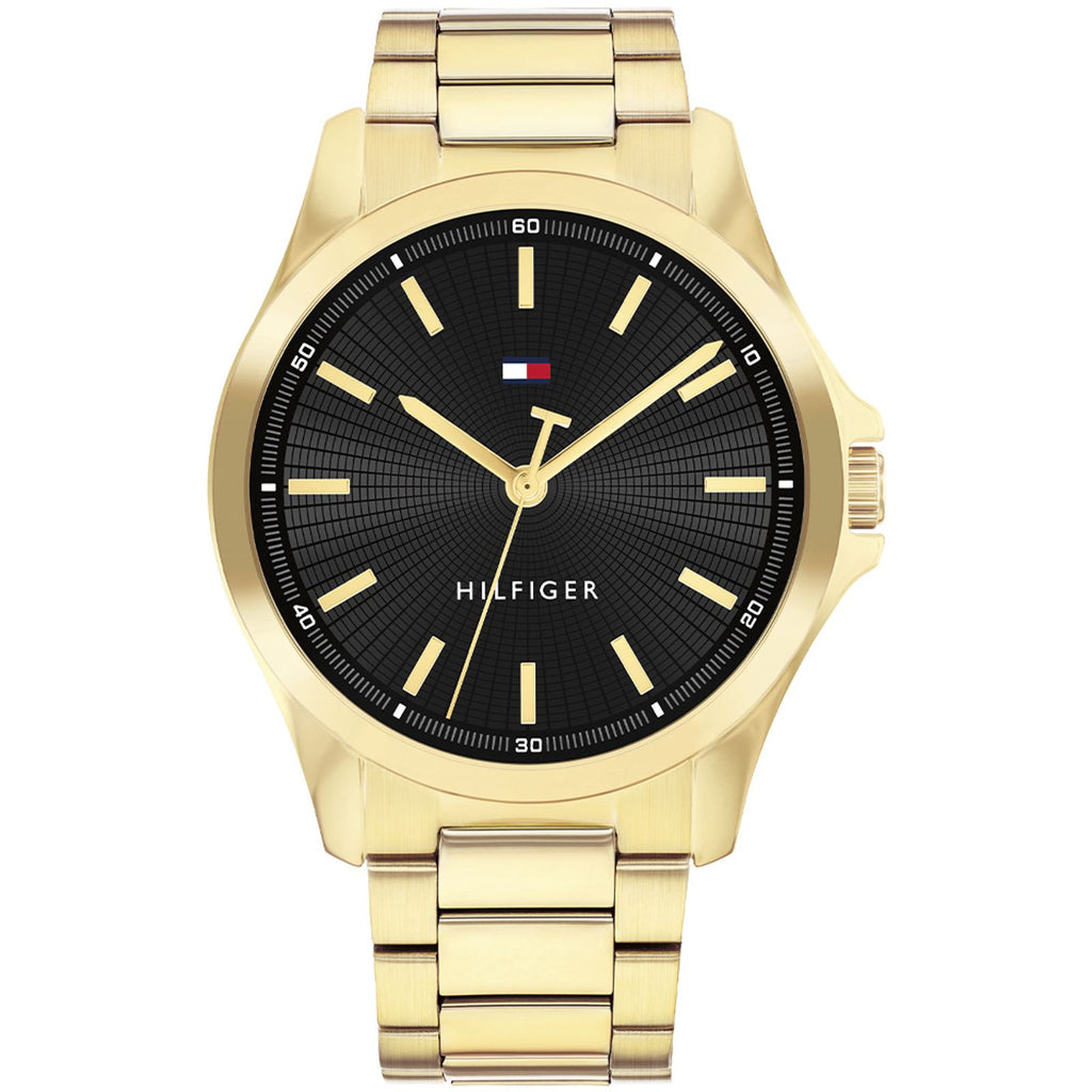Relógio Tommy Hilfiger Dourado Masculino Bruce