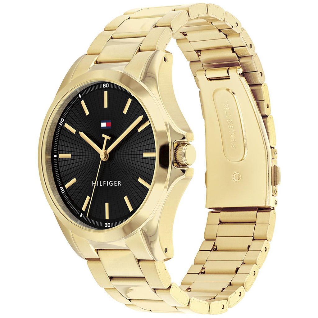 Relógio Tommy Hilfiger Dourado Masculino Bruce