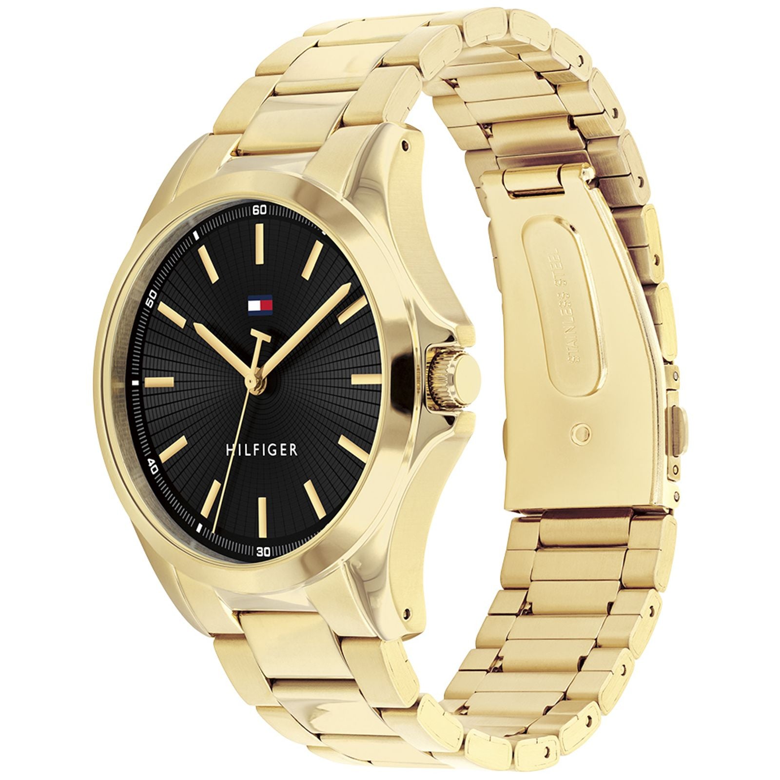 Relógio Tommy Hilfiger Dourado Masculino Bruce