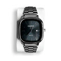 Relógio Masculino Vintage Quadrado Casio Black/Silver