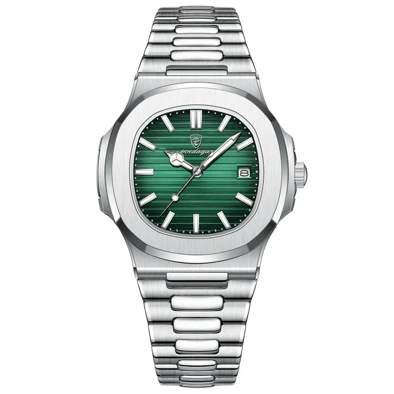 Relógio de Ponteiro Masculino Nautilus Verde