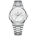 Relógio Masculino Fundo Branco Nautilus