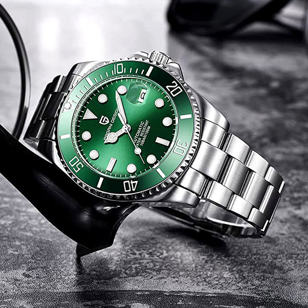 Relógio Masculino Verde Pagani Design Nautilus