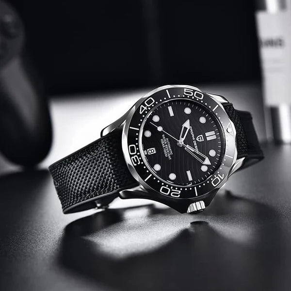Relógio Social Masculino Pagani Veracius Black