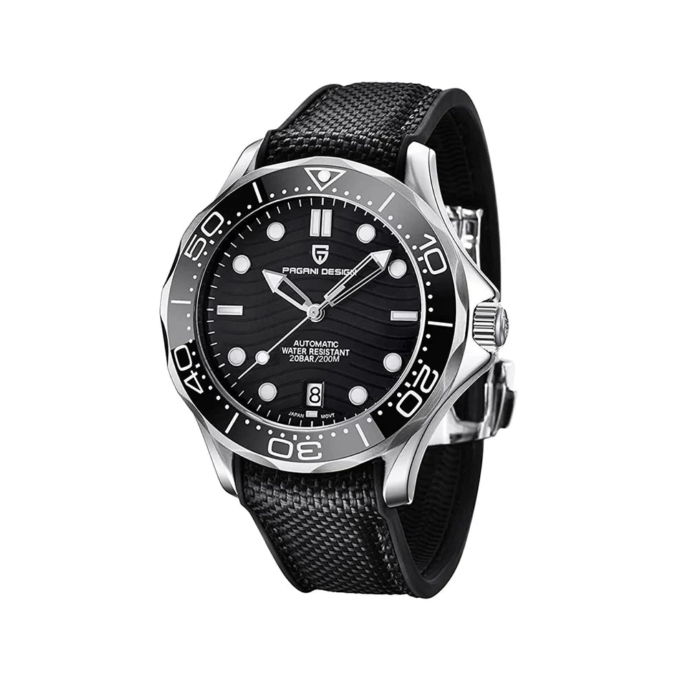 Relógio Social Masculino Pagani Veracius Black