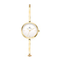 Relógio Minimalista Feminino Bracelete Dourado