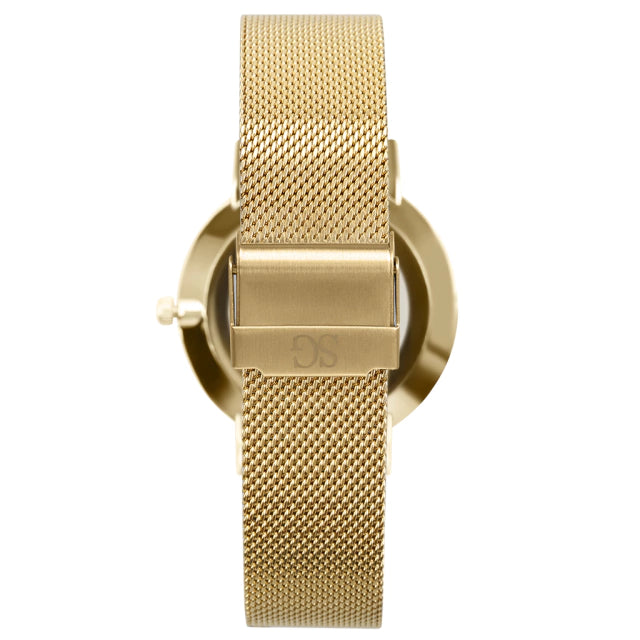Relógio Feminino Dourado Chelsea Gold 32mm