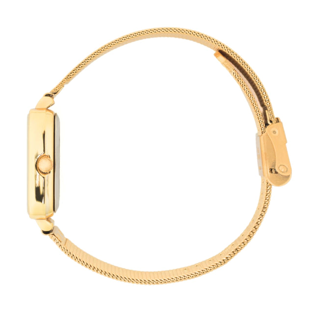 Relógio Feminino Quadrado Square Chelsea Gold