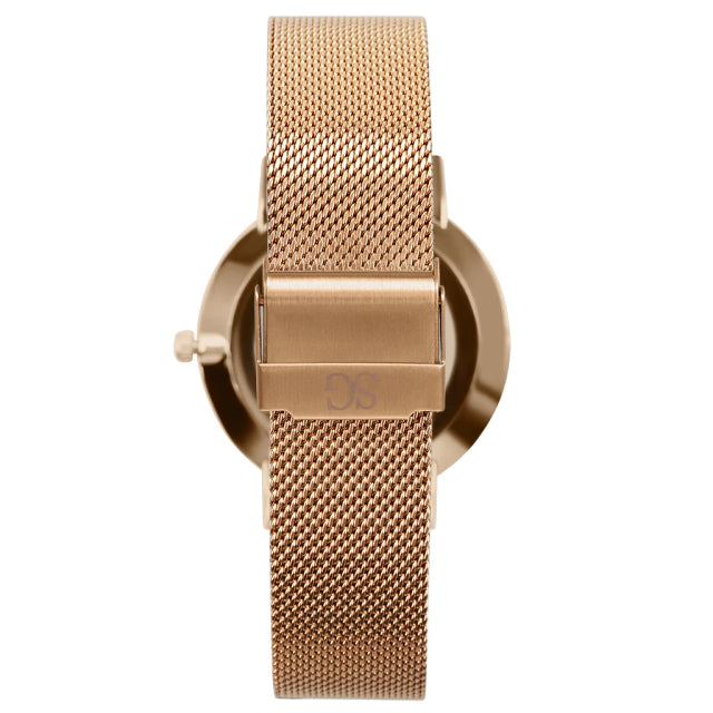 Relógio Feminino Rosa Nolita Gold 32mm