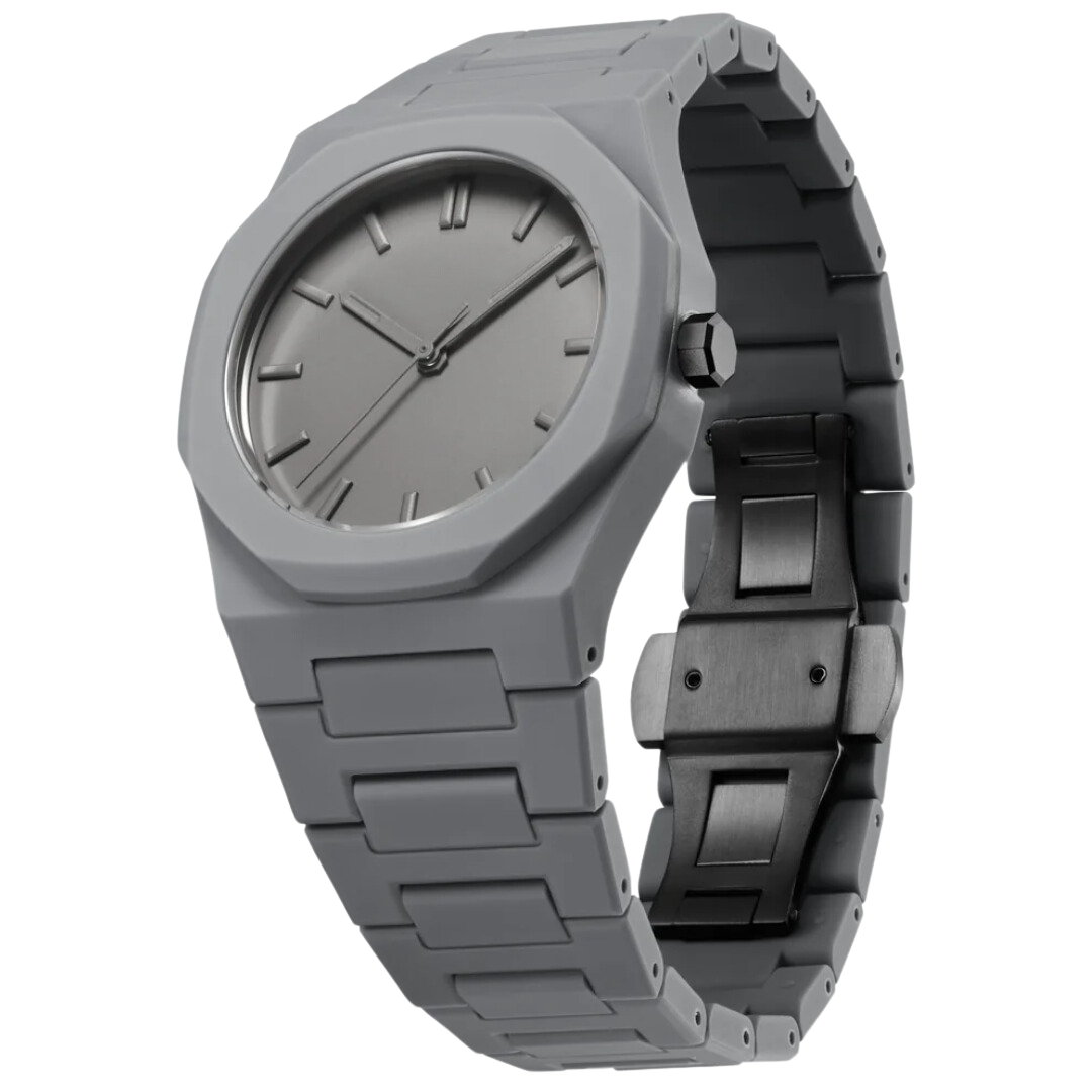 Relógio Minimalista Masculino Phantom Cinza